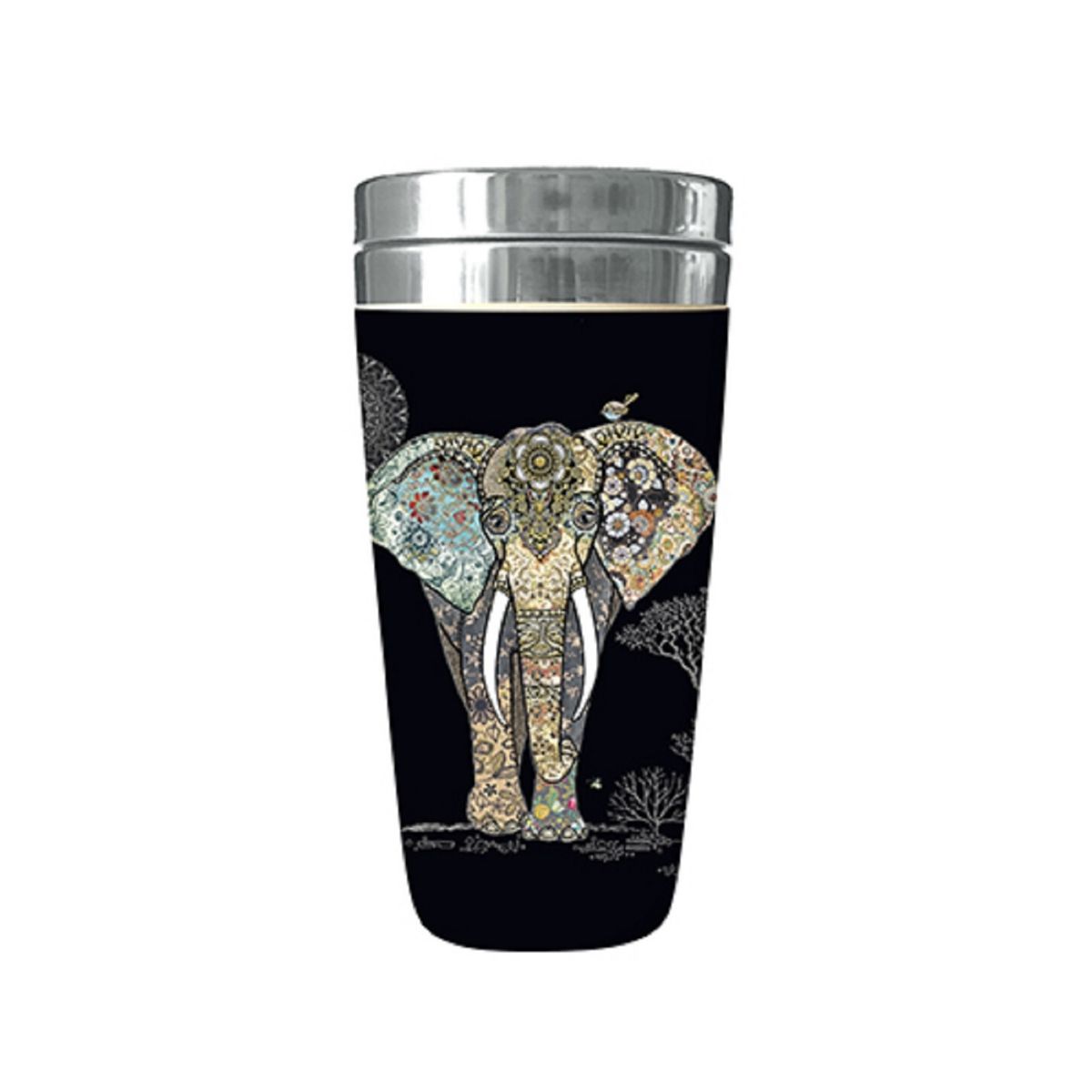 Mug isotherme en bamboo jewel elephant
